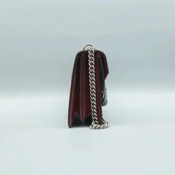 100% Authentic GUCCI Dionysus Brown Canvas Shoulder Bag 750-080824 - Picture 3 of 12